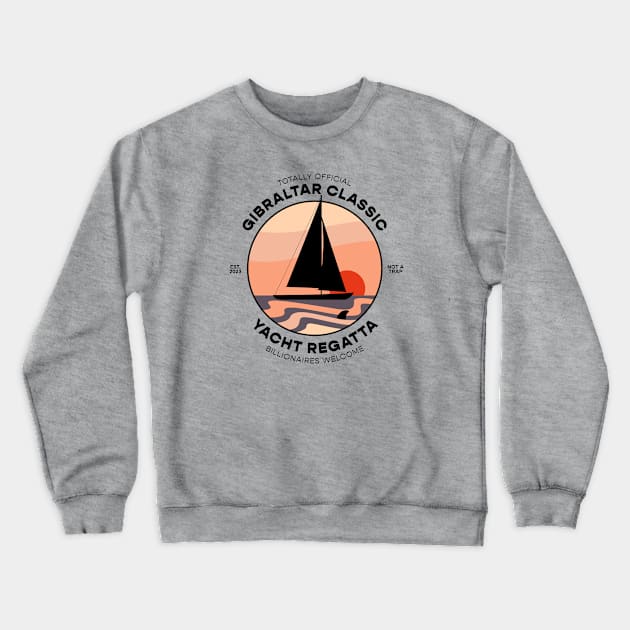 Gibraltar Regatta Crewneck Sweatshirt by Wild Hunt